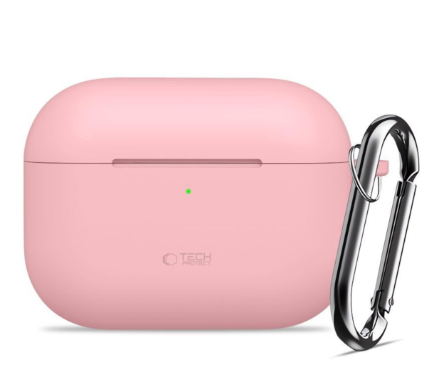 Tech-Protect Silicone Hook Do Apple Airpods Pro 3 Dusty Pink - 1367340 - zdjęcie 3
